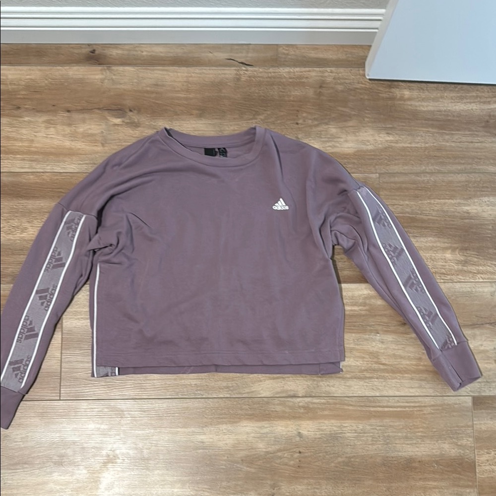 Adidas Mauve Long Sleeve Top